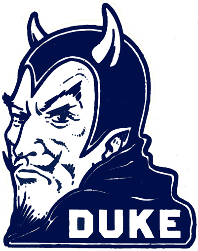 Duke Blue Devils 1941-1957 Primary Logo iron on transfers for clothing